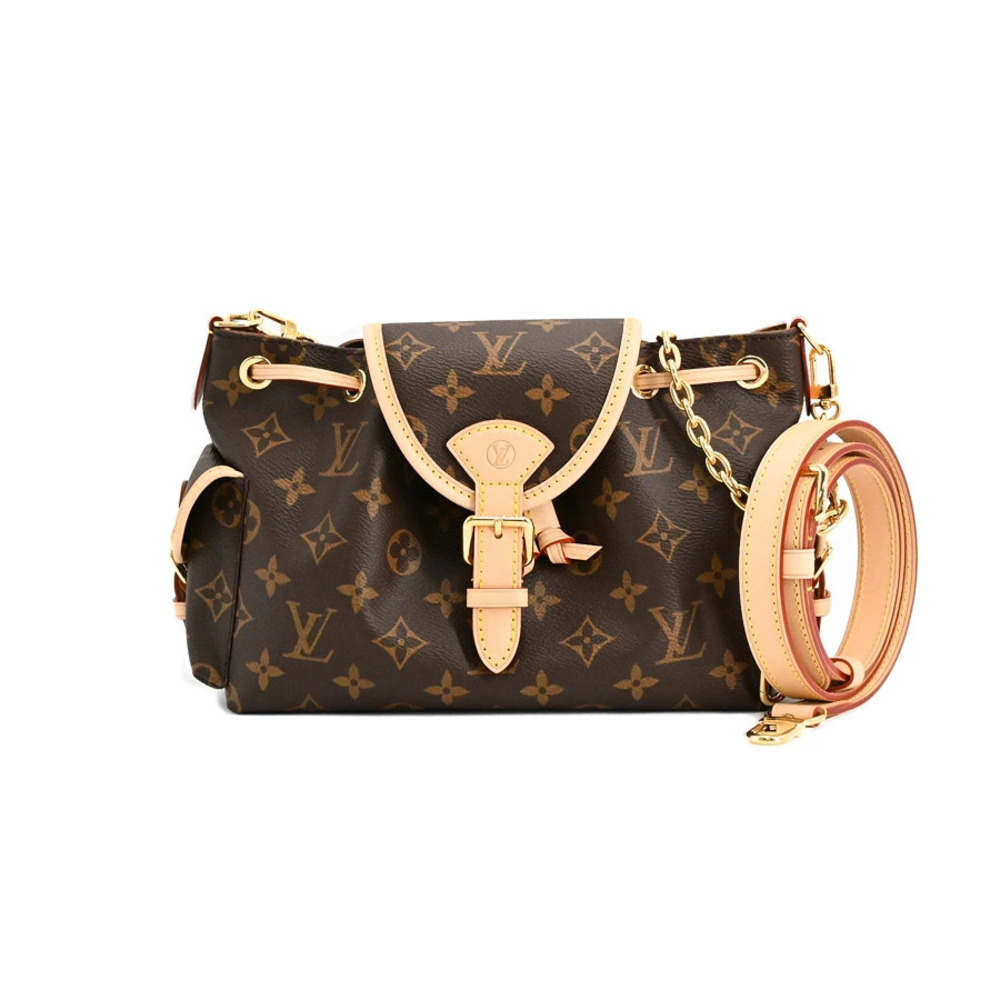 Louis Vuitton Odyssey Shoulder Bag Brown